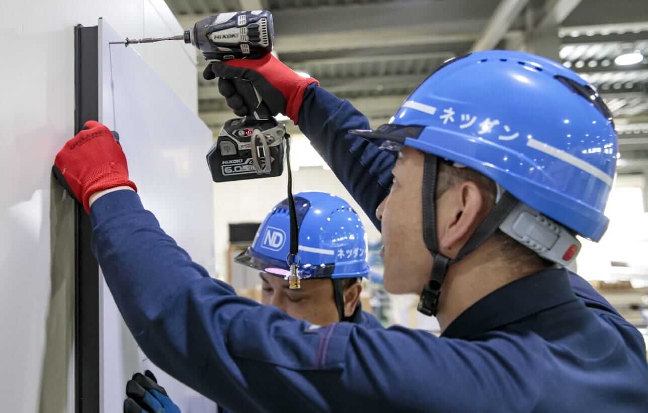 間仕切りパネル・改修工事